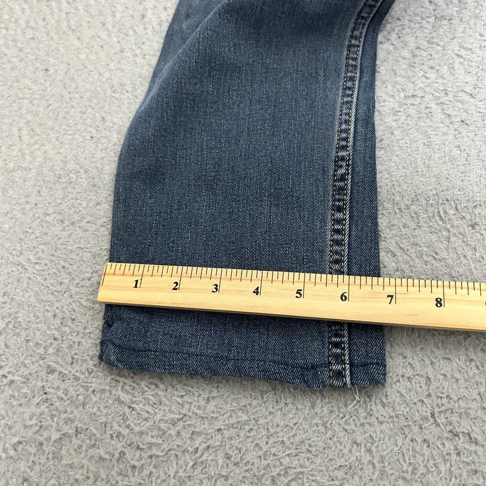 Levis Jeans Mens 34x32 (Fits 34x30) Blue Denim 505 Regular Straight American